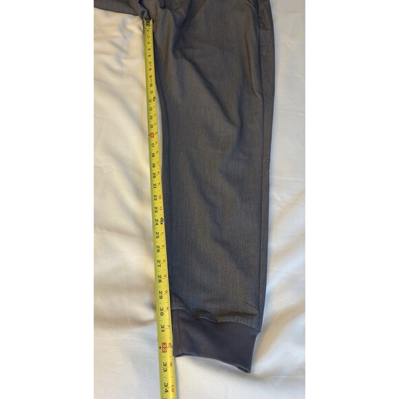 FIGS Women Zamora Jogger Scrub Pants XXL Tall Technical Gray Drawstring Pockets - Picture 13 of 14